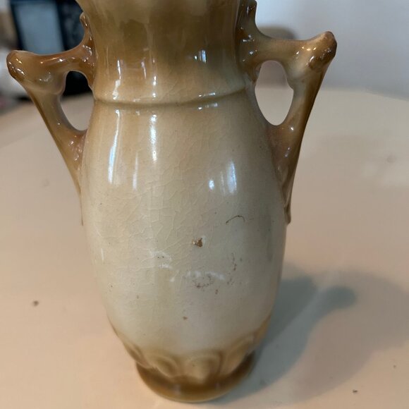 Vase Austrian Porcelain Hand Painted - Picture 5 of 5